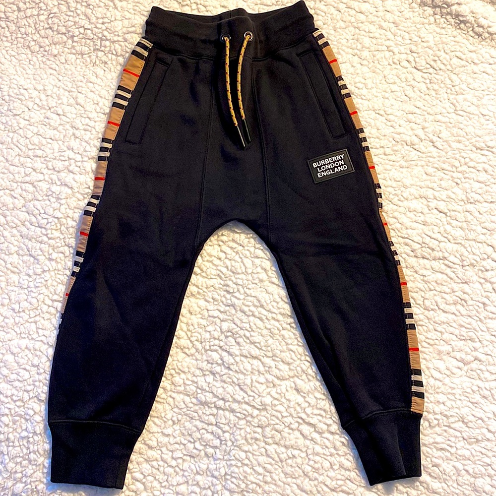 Kids Burberry joggers size “6”